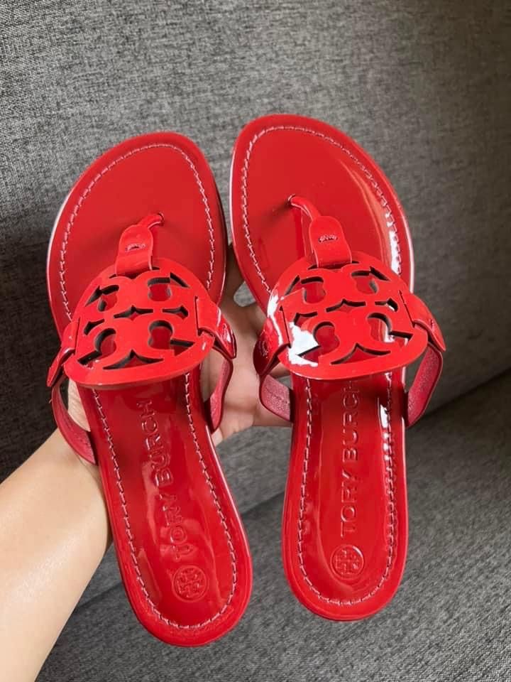 Tory burch miller best sale sandals size 8