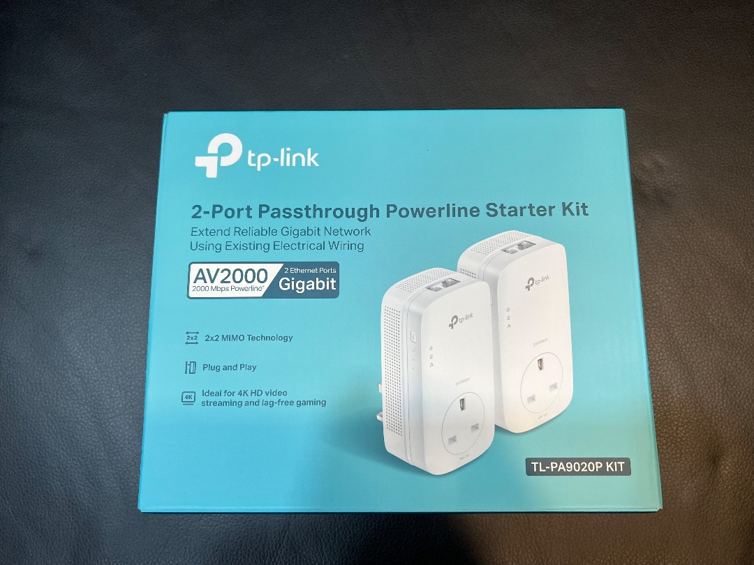 TPLink AV2000 Powerline kit, Computers & Tech, Parts