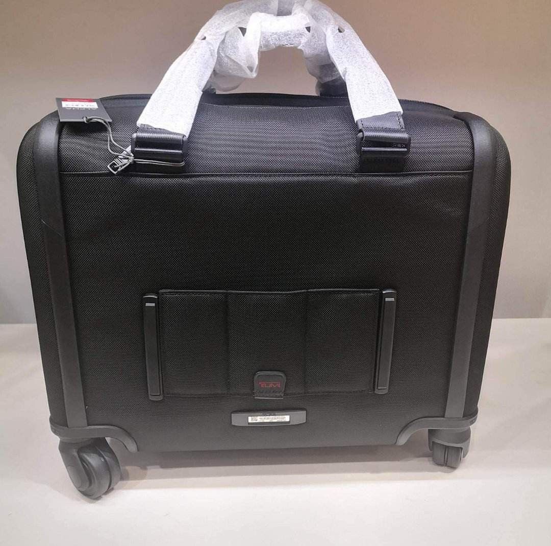 Tumi deluxe 4 Wheeled Laptop Brief Case 75,000php, Men's Fashion