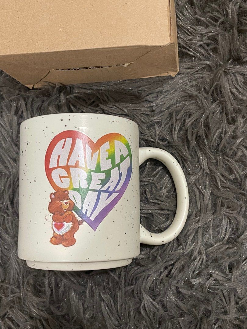 Typo Care Bear Great Day Mug, Furniture & Home Living, Kitchenware