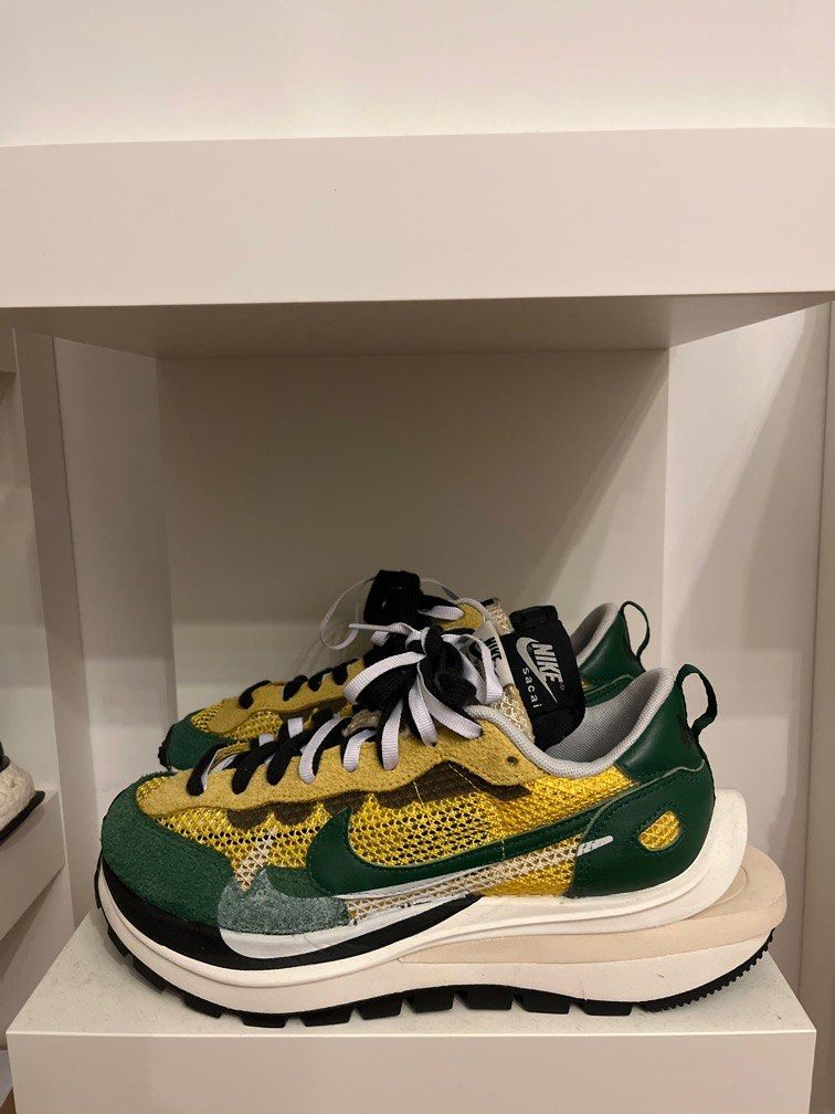 nike sacai waffle tour yellow