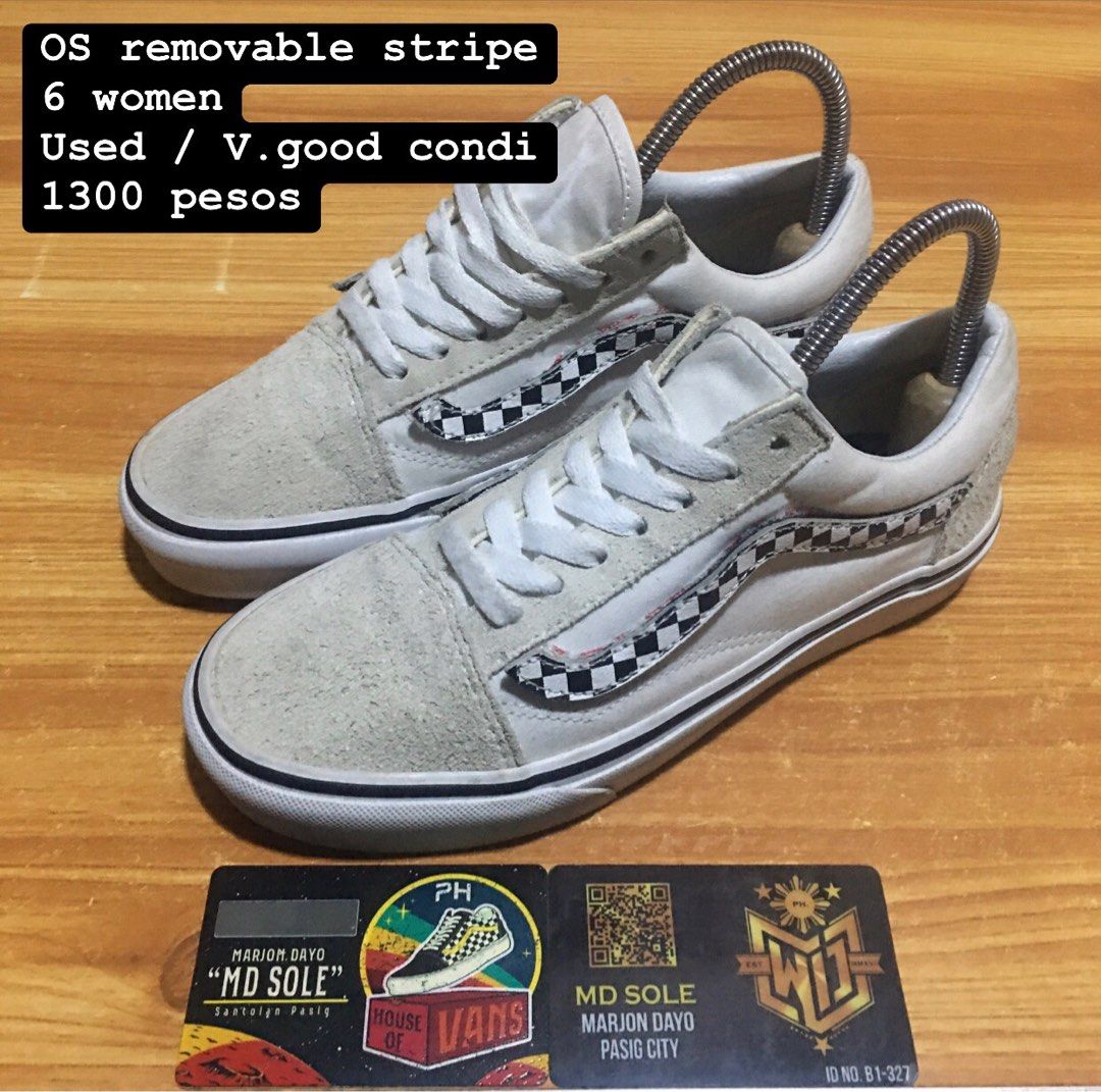 Vans Oldskool Removable Stripe Men s Fashion Footwear Sneakers