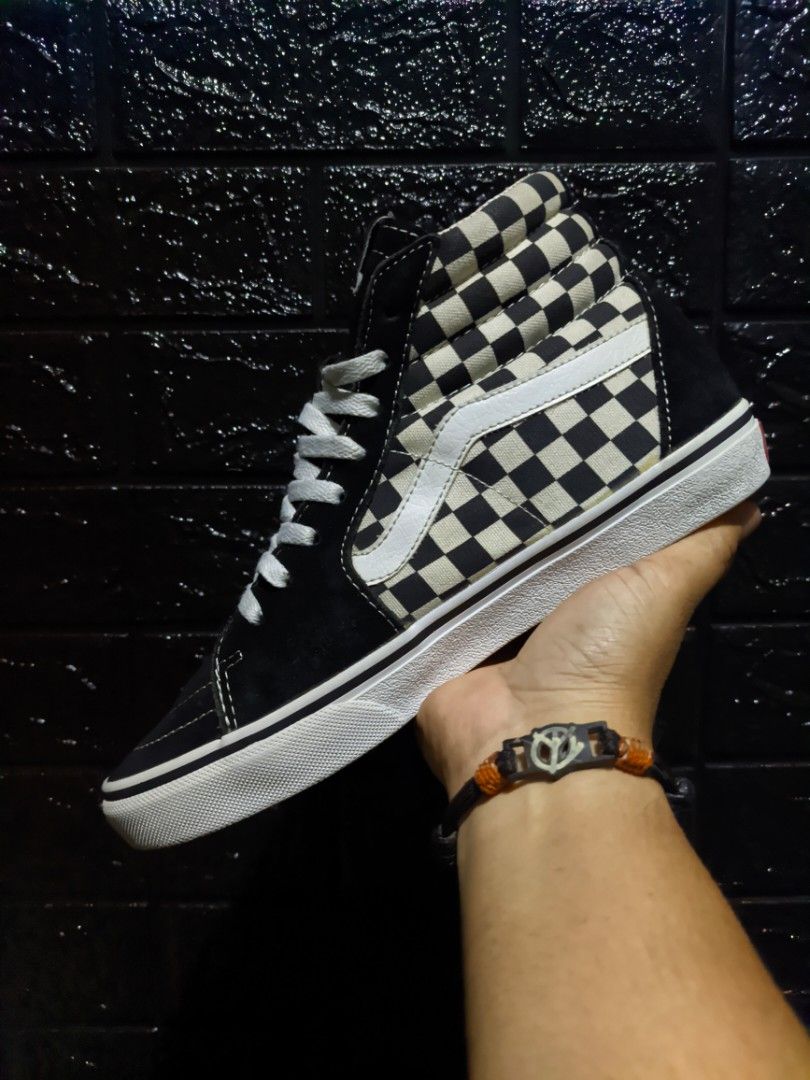 Vans SK8 Hi Checkerboard Japan market