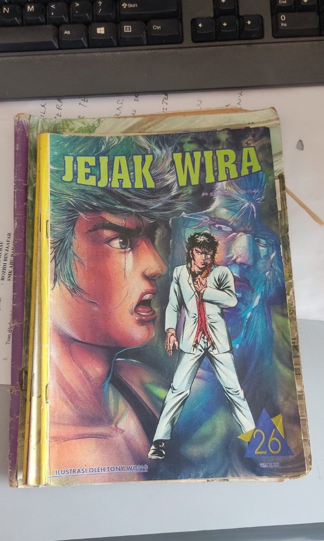 very rare comic 90an jejak wira, Hobbies & Toys, Books & Magazines