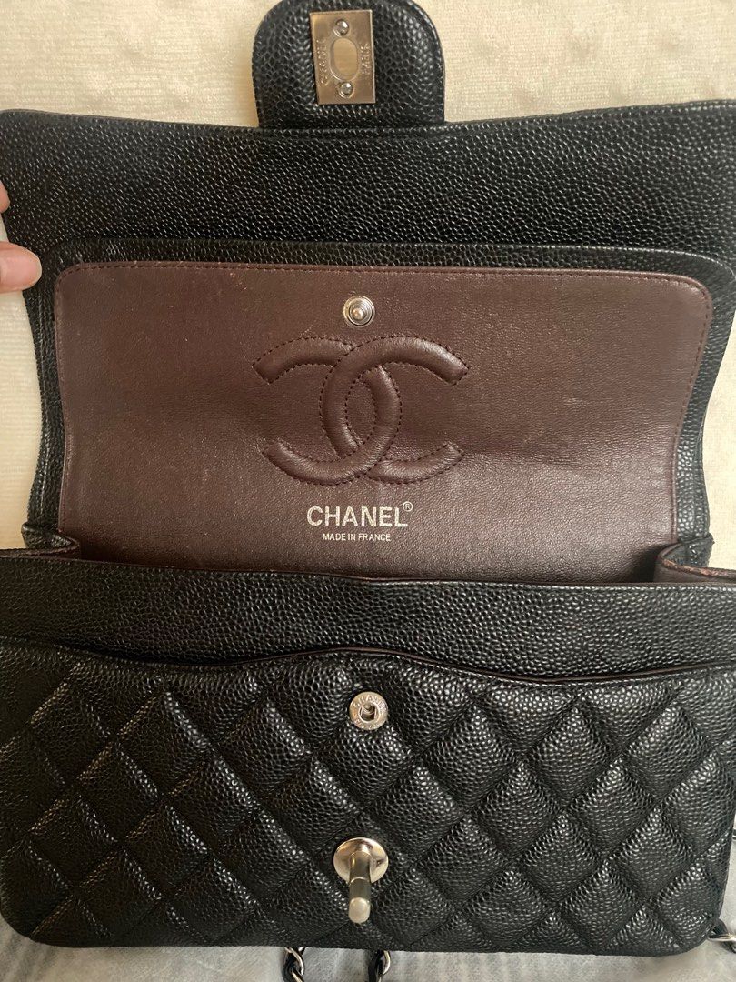 Vintage Chanel double flap bag medium (Category: Luxury Bags & Wallets) located in Batac City. Submitted by fab_glam_preloved (Listing ID 1212769407, Image 3). Description: In pristine condition no dust bag self check for authenticity .
