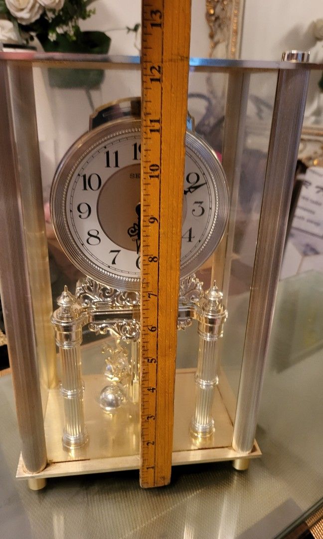 Vintage seiko table clock, Hobbies & Toys, Memorabilia & Collectibles