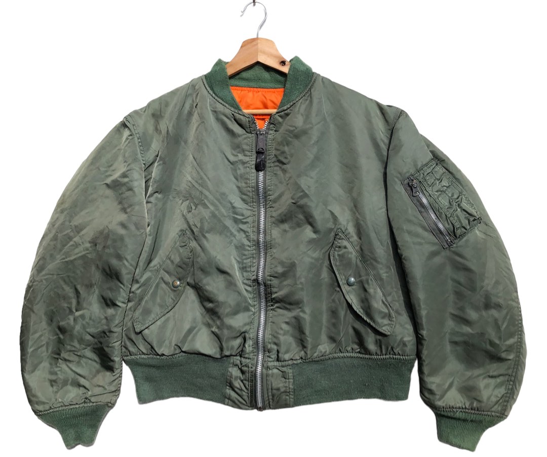 Vintage Usaf Bomber Jacket, Men's Fashion, Coats, Jackets and Outerwear