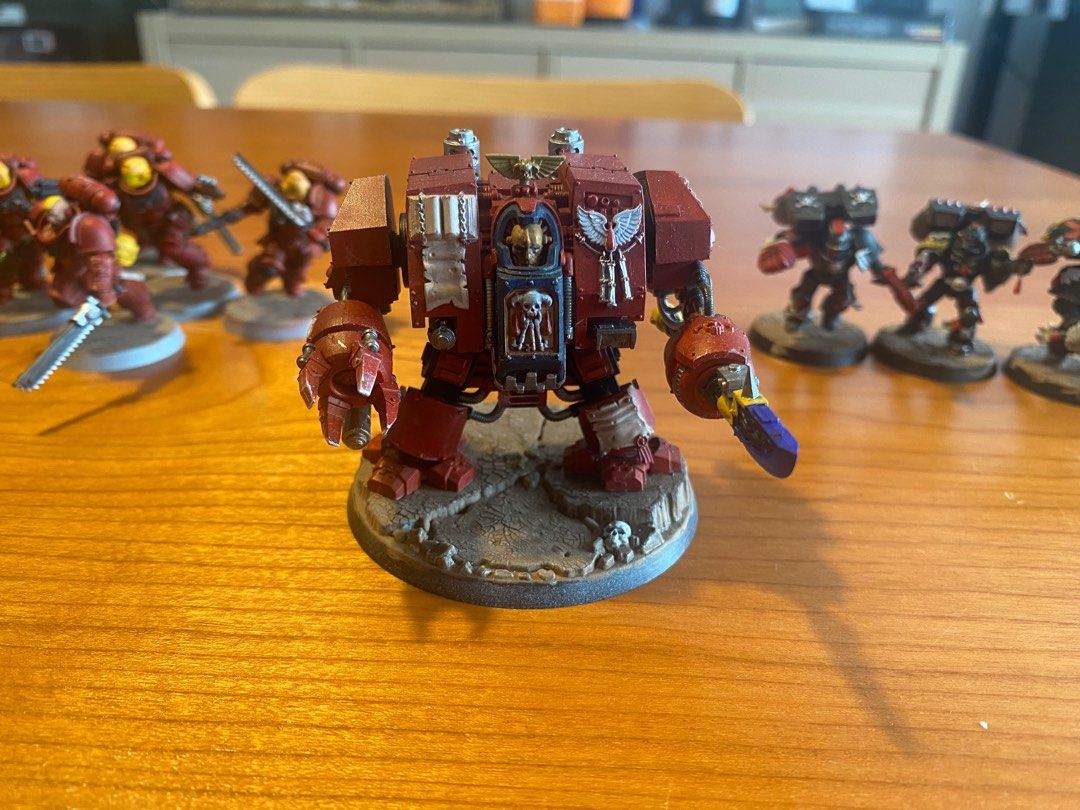 Warhammer 40k – Space Marines Blood Angels Death Company – Figurine Neuve Sous Blister