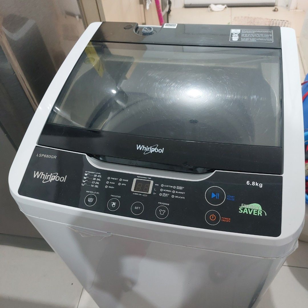 Whirlpool automatic washing machine, TV & Home Appliances, Washing