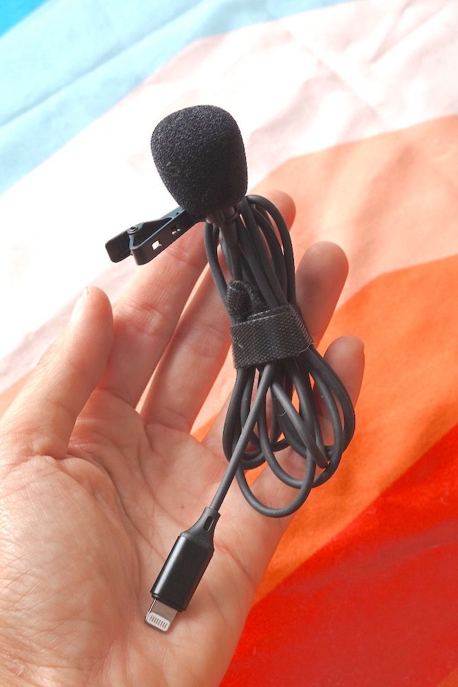 MICMXMO Sæt med 2 Lavalier-mikrofoner til DJI MIC 2, de trådløse mikrofoner, til Rode Wireless GO II 2 Pro, omnidirektionelt 3,5 mm TRS-jackstik til YouTube Live Stream Vlogs