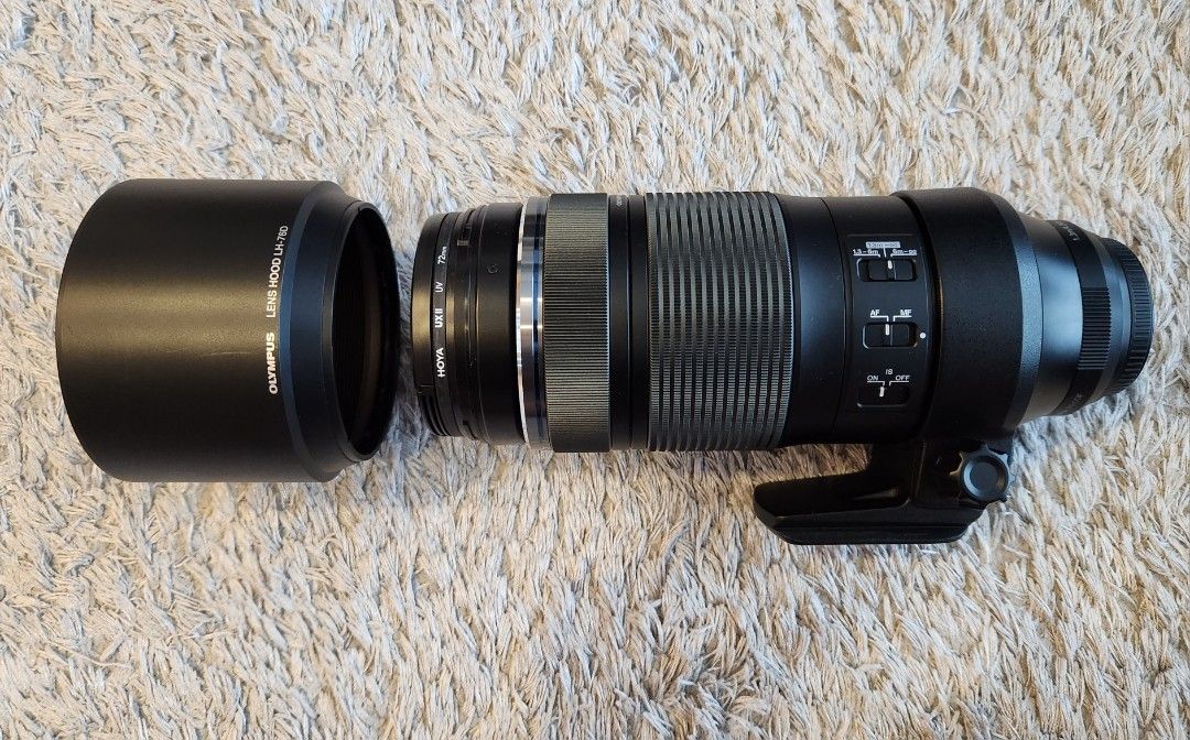 WTS Olympus 100400mm lens warranty till Jul 2023, Photography, Lens