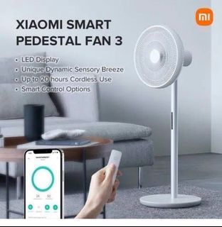 Xiaomi Smartmi Wireless Smart Stand Fan 3 Natural Wind Breeze Full English Set - Mijia App Smart Fan Control