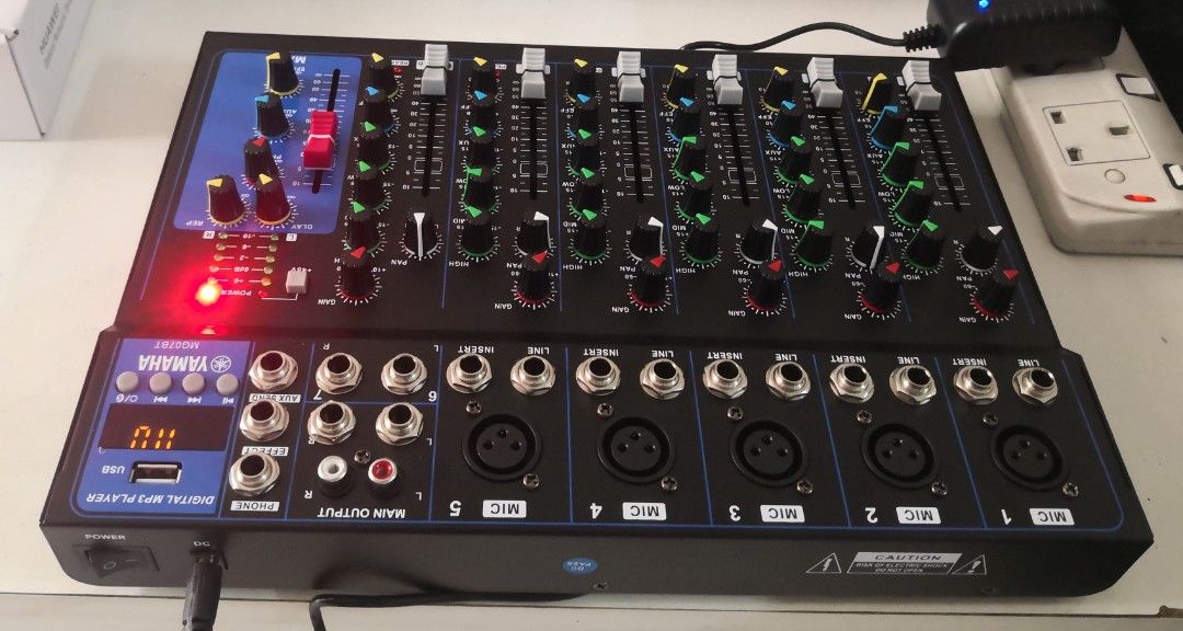 YAMAHA MG07BT, New Series Mixer, Audio, Soundbars, Speakers