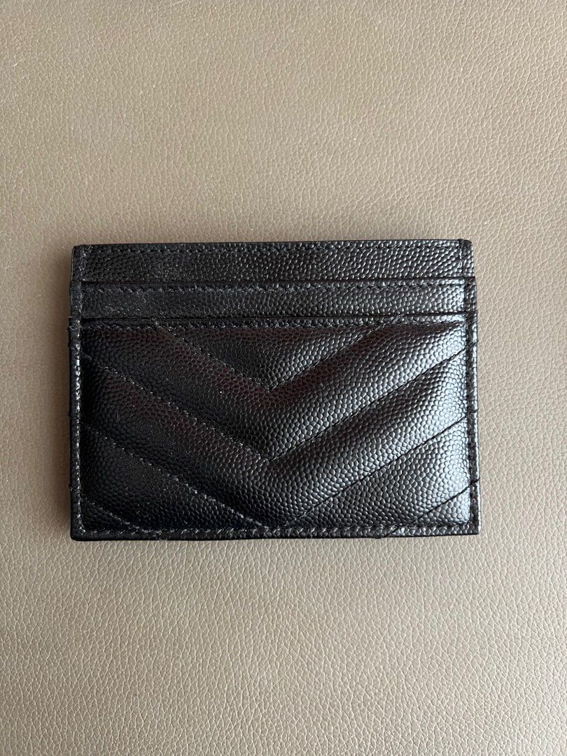 YSL Card Holder, Luxury, Bags & Wallets on Carousell