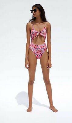 Zara pink swimsuit clearance