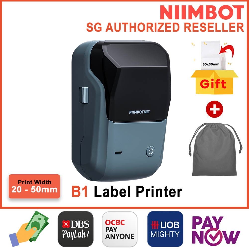2023 Released] NIIMBOT B1 Inkless Label Maker, Wireless ...
