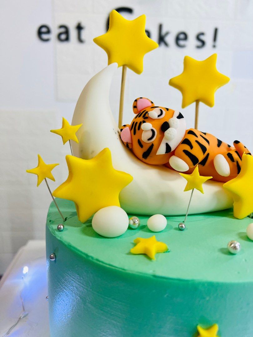 50 Tiger Cake Design (Cake Idea) - October 2019 | Tiger cake, Animal  birthday cakes, Cake
