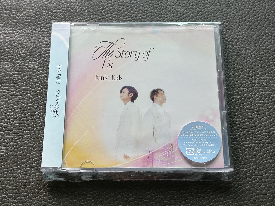 99%新日版初回盤B (CD+Blu-ray) KinKi Kids The Story of Us Single