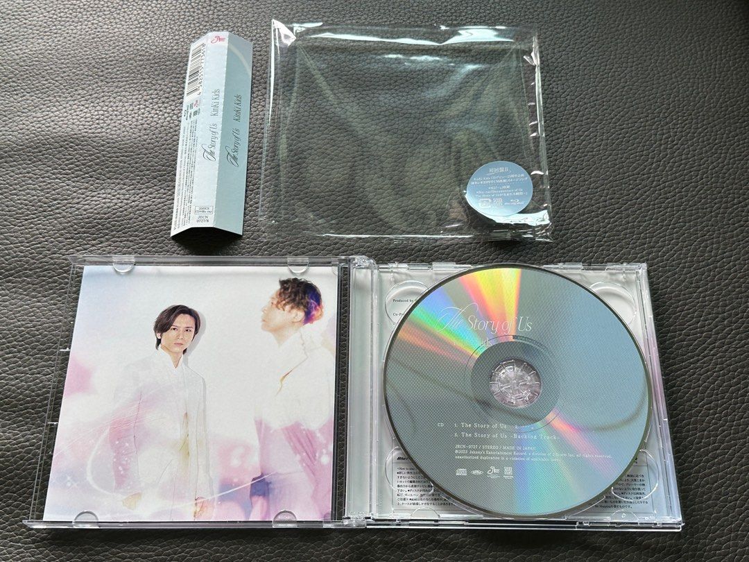 99%新日版初回盤B (CD+Blu-ray) KinKi Kids The Story of Us Single