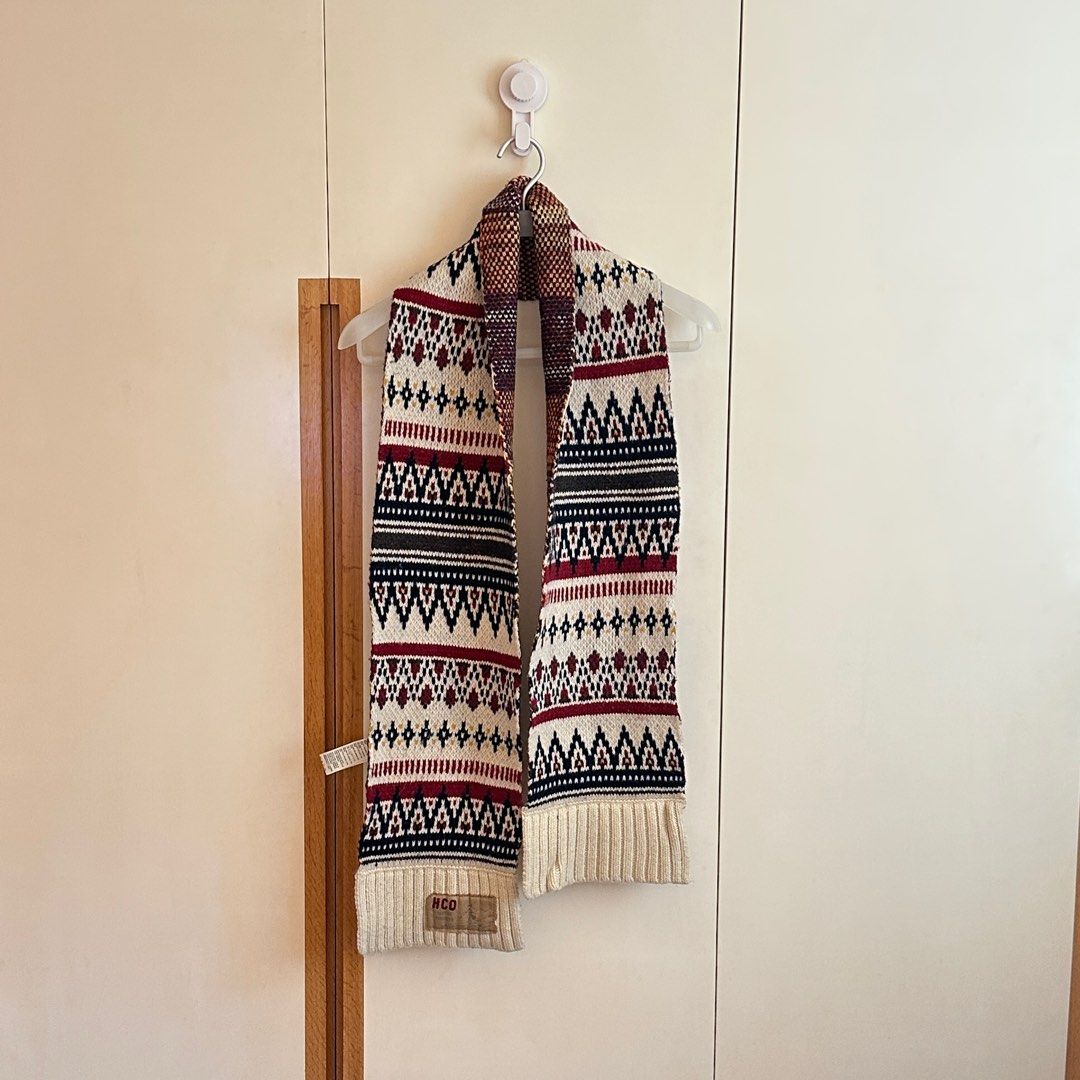 Hollister scarf warm wool long