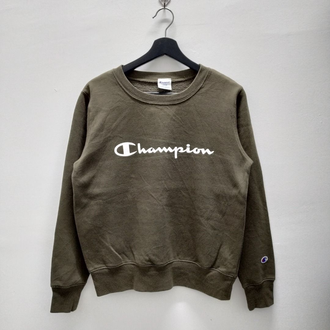 Champion sweater hotsell logo color