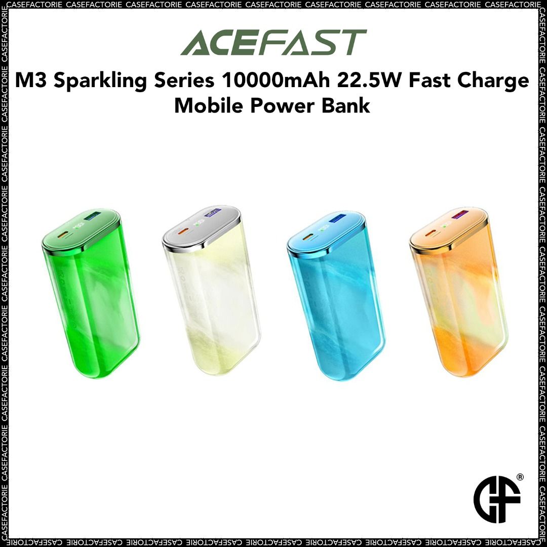 ACEFAST M3 Sparkling Series 10000mAh 22.5W Fast Charge Mobile Power