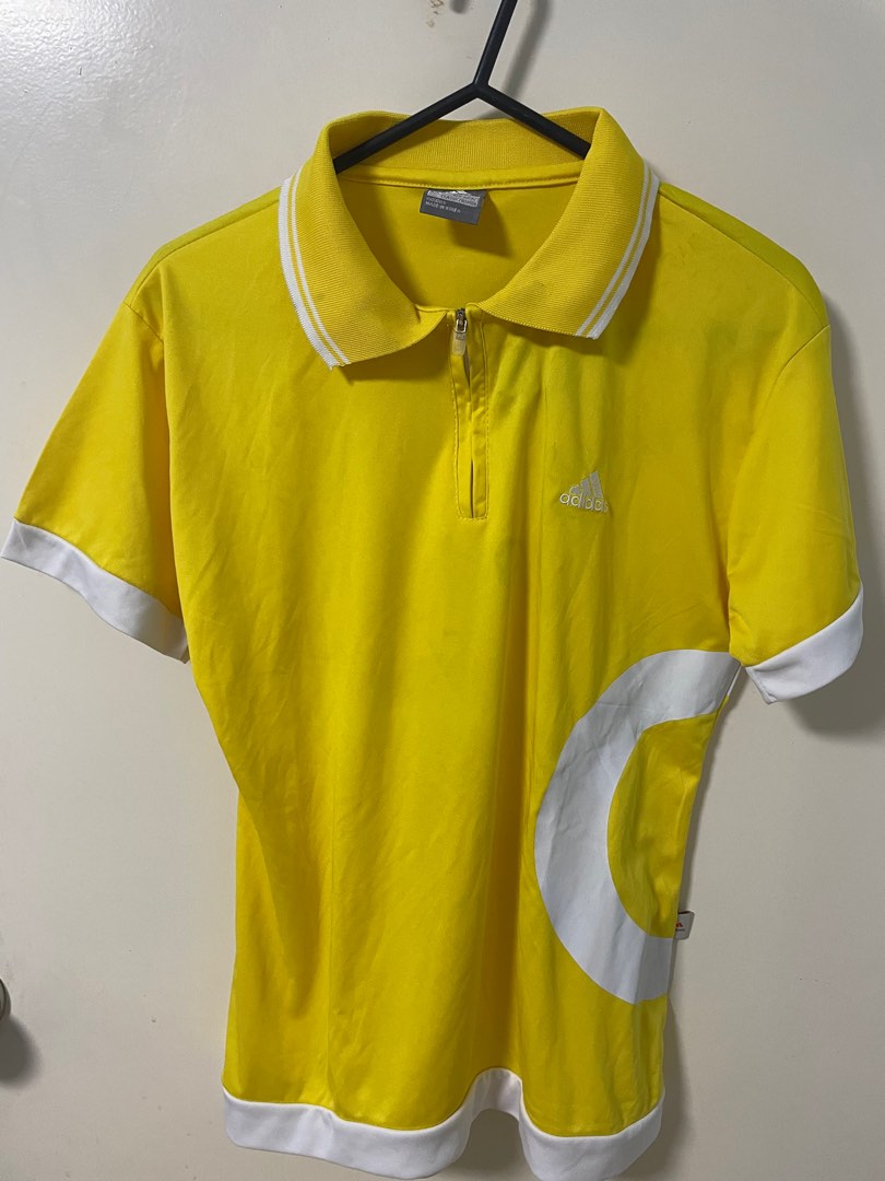 Adidas Drifit polo shirt, Women's Fashion, Activewear on Carousell