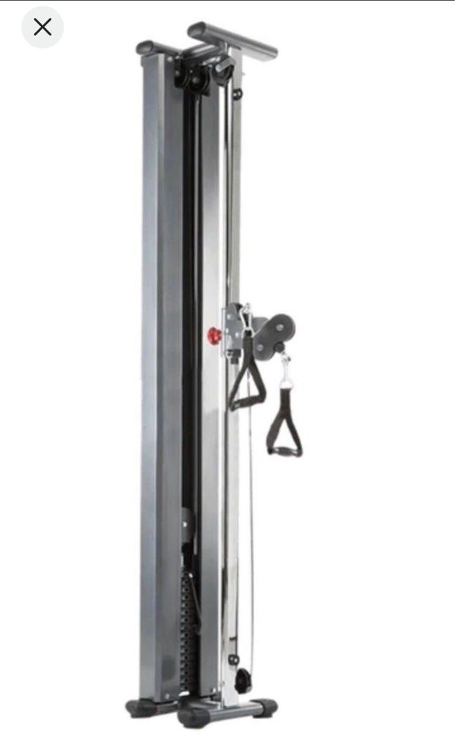 Adjustable cable store weight machine