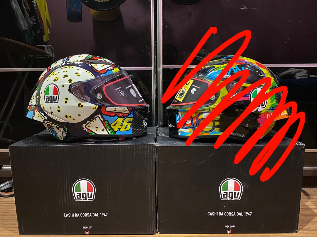 AGV Pista VR46 Misano 2019 Sports Equipment Other Sports