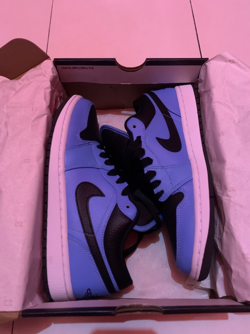 aj1 low university blue black