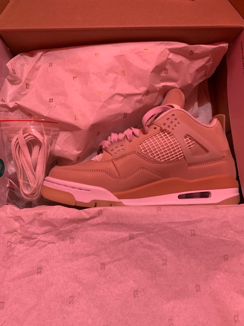 Air jordan 4 retro shimmer, Women's Fashion, Footwear, Sneakers on