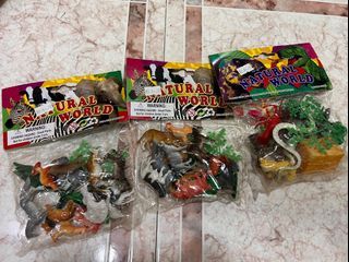 Animal miniature figurines