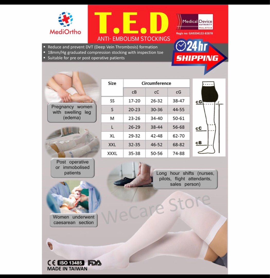 AntiEmbolism Stocking sock), Health & Nutrition, Medical