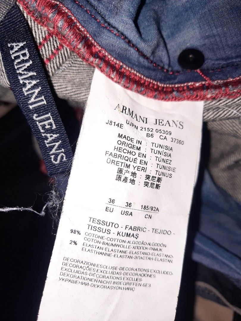 Armani jeans ca 37360 store