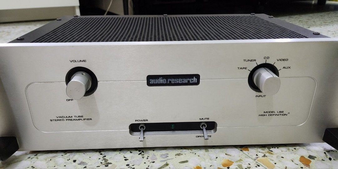 Audio Research Ls8 Tube Preamplifier Audio Soundbars Speakers Audio Research Ls8 Tube Preamplifier Audio Soundbars Speakers