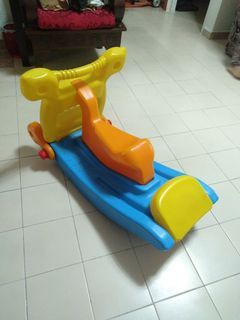 Baby horse rocker.