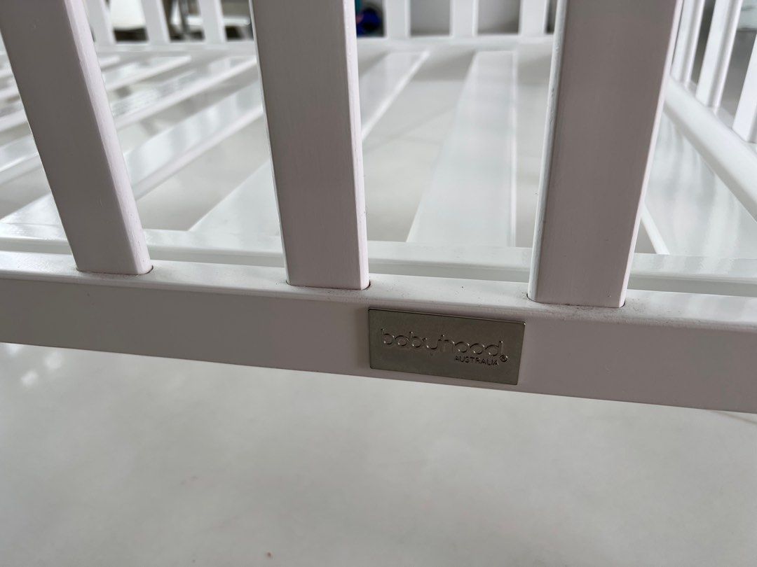 Babyhood Lulu Cot white, Babies & Kids, Baby Nursery & Kids Furniture ...