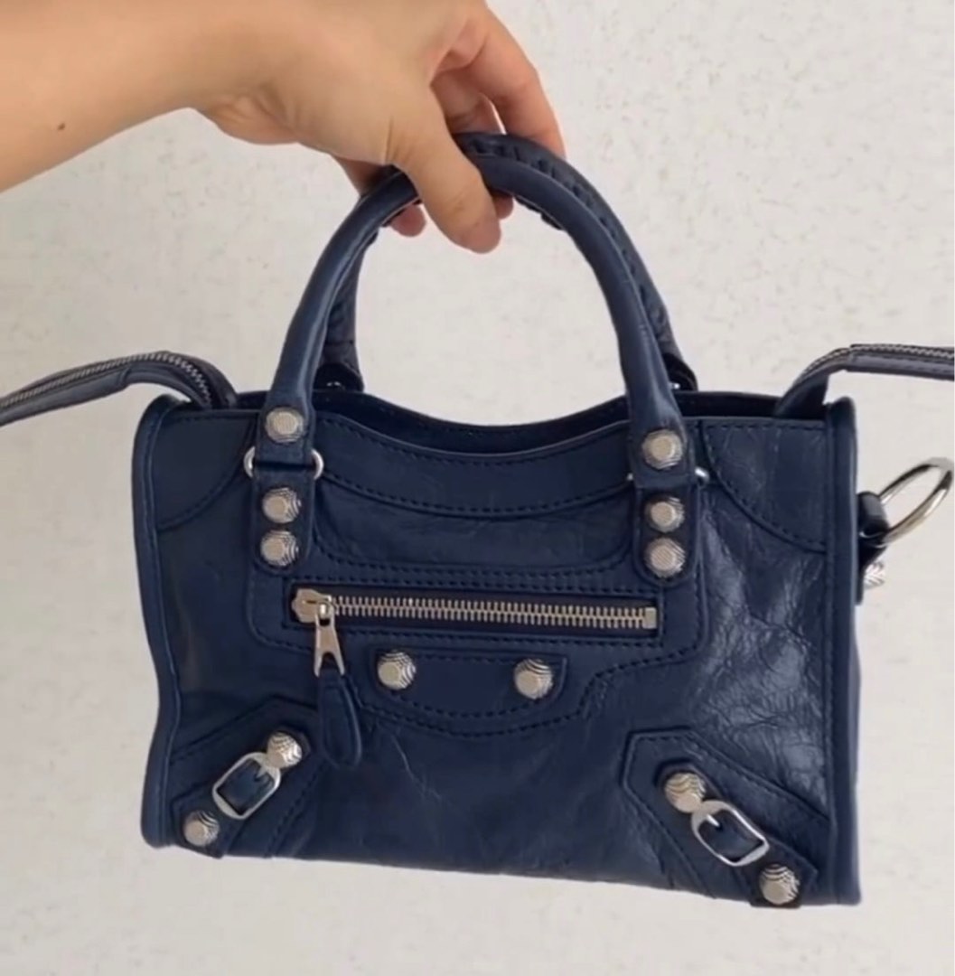 balenciaga city midnight blue