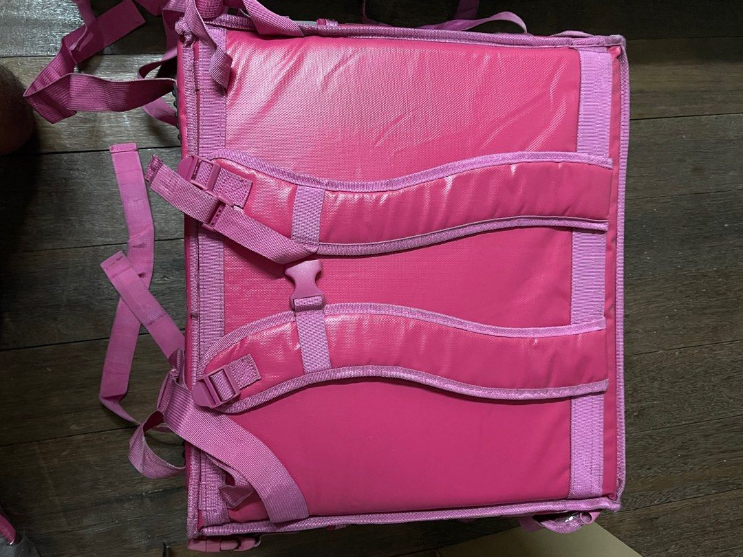 Beg FoodPanda Singapore + Tote Bag Non Halal Singapore, Women's Fashion