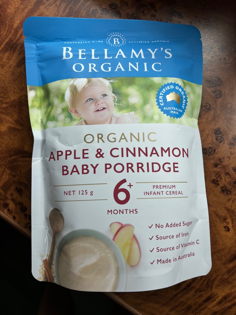 Bellamy's outlet baby porridge