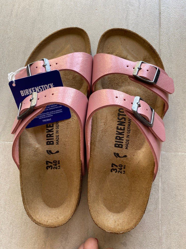 Birkenstock Arizona Sandals In Mocha Suede, $68, Asos