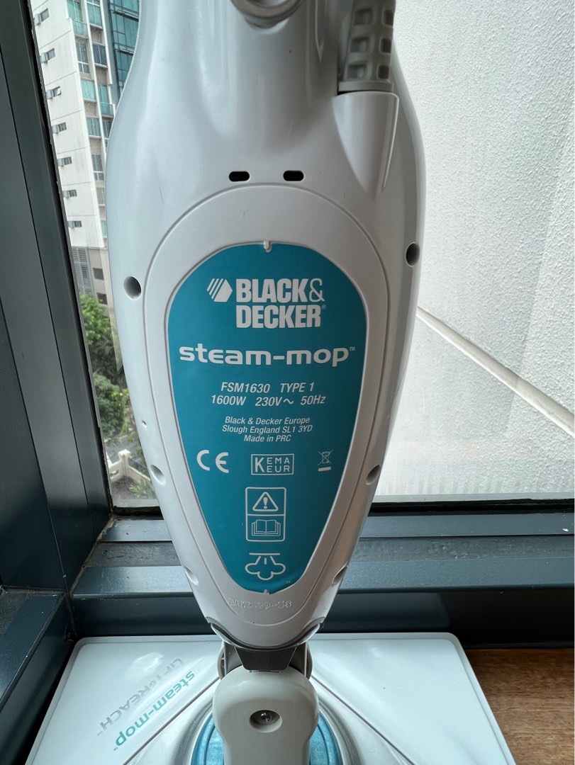 Black & Decker steam mop, TV & Home Appliances, Vacuum Cleaner
