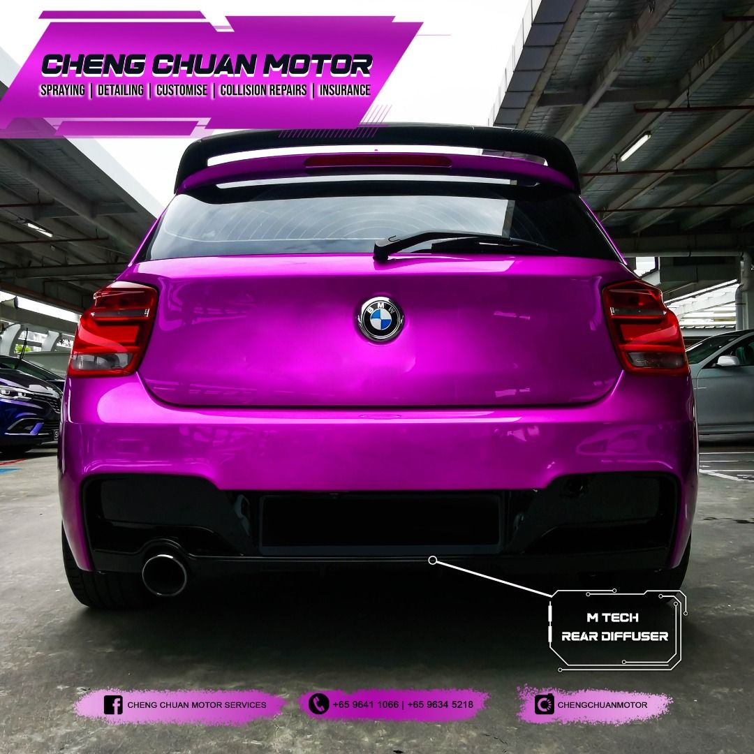 BMW F20 MTECH BODYKIT WITH SPECIAL EFFECTS COLOUR, Car Accessories