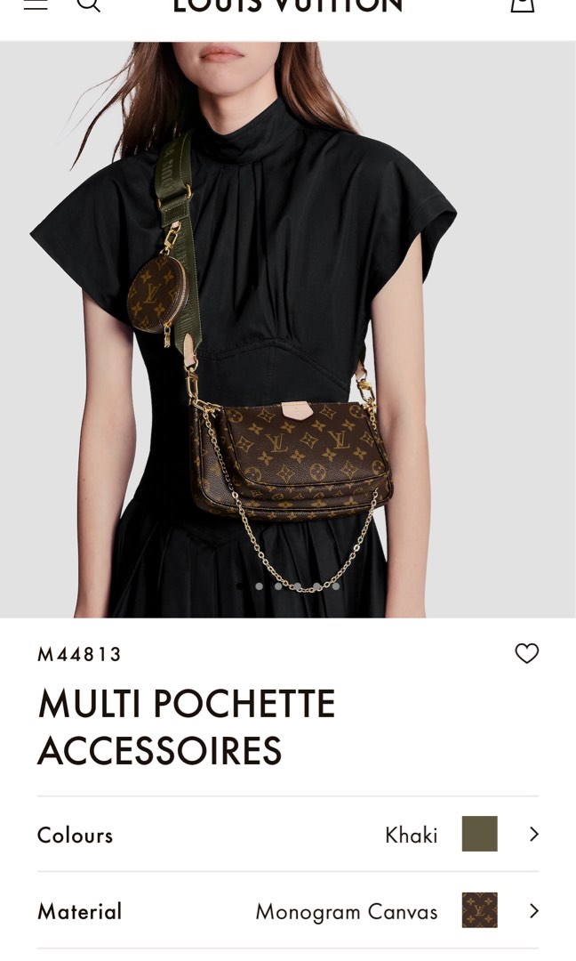 Louis Vuitton Pochette Accessories with long strap - Luxury Helsinki
