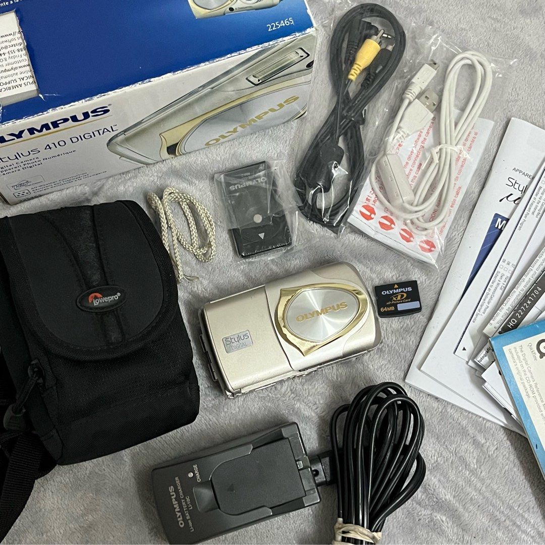 (boxed) Olympus Stylus 410 Digital Camera, Photography, Cameras on
