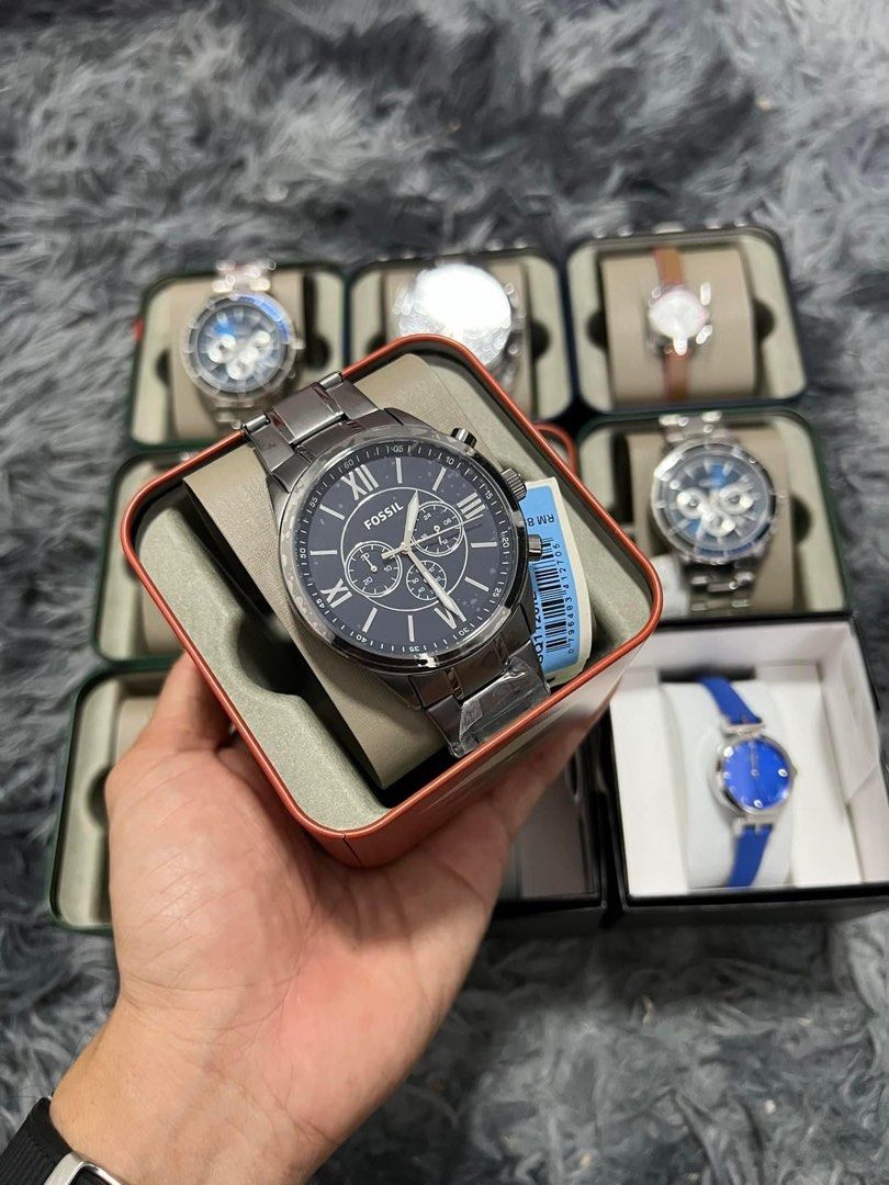 Brand new Fossil Flynn Chronograph Watch BQ1126IE Men s Fashion