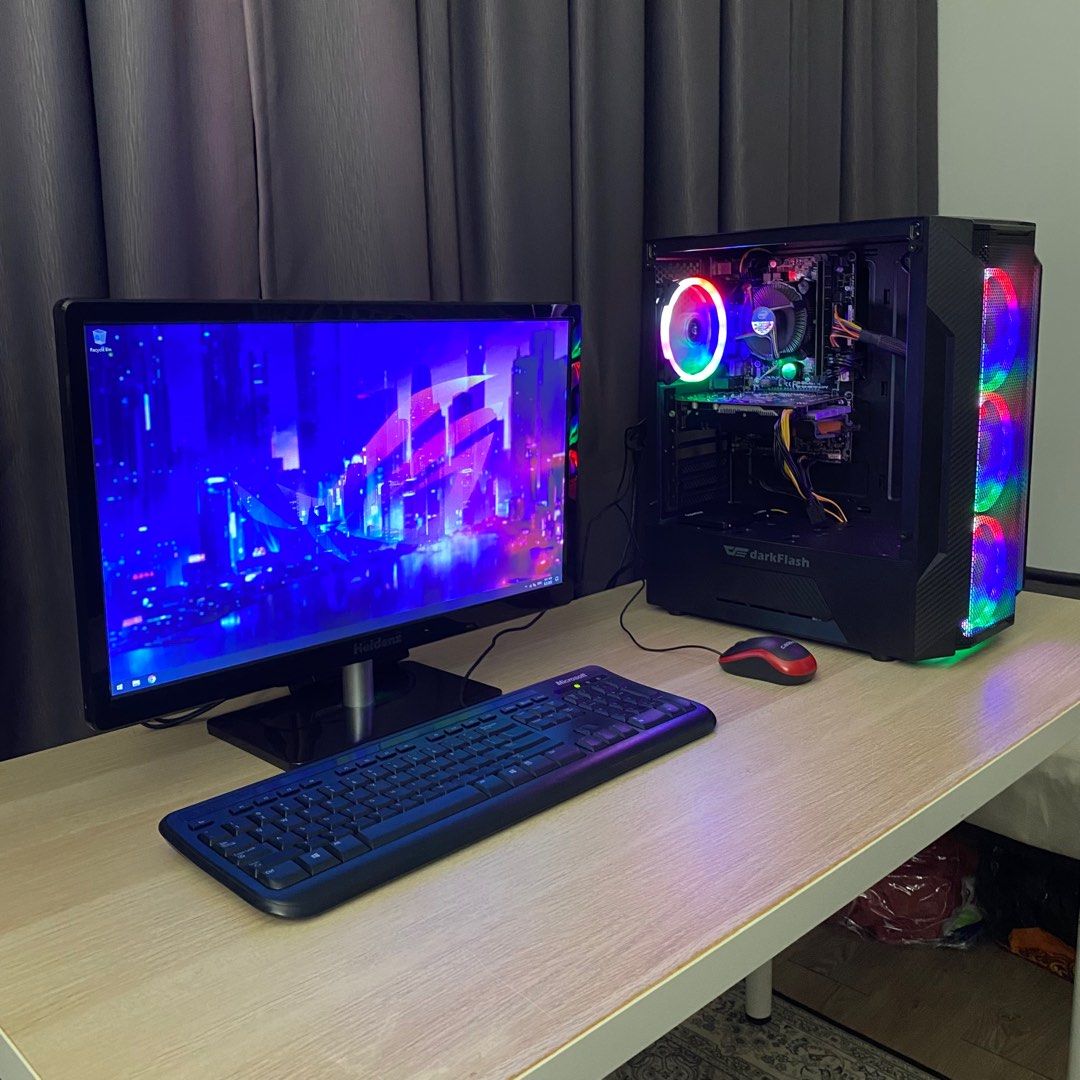 Budget PC Gaming Murah Full Set!, Computers & Tech, Desktops on Carousell
