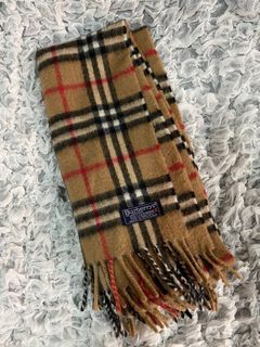 Burberry Scarf Brown 100% Cashmere (Authentic)