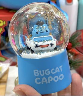 貓貓蟲咖波Capoo-車車款造型水晶球