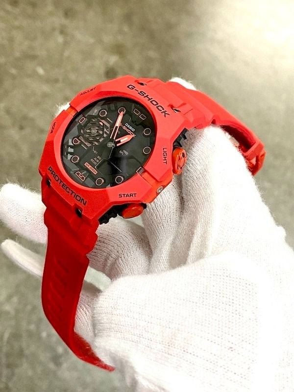 G shock color red best sale